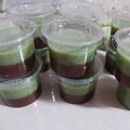 Cooksnap dari vivi polana untuk resep 23. Puding Lumut Pandan Coklat