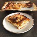 il Francesca Diomede quando ha preparato Focaccia con pane Carasau