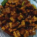 Cooksnap dari Dewi Intansari untuk resep Oseng QQL Terbaeq 😅 (kikil pedas)