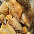 Lengyel Szandi Cooksnap-ja, amikor elkészítette a(z) Tejmentes, kelesztés nélküli kifli receptet.