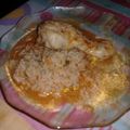 El cooksnap de Ruben Olheiser cuando hizo Arroz con pollo.