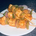 Viji Prem's cooksnap of when they made பன்னீர் டிக்கா (Paneer tikka Recipe in Tamil).
