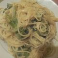El cooksnap de Anny Sosa cuando hizo Pasta con salsa de brócoli.