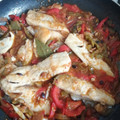 El cooksnap de Sylvie Guillard cuando hizo Dorada a la Roteña 🐟🐟 🎄.