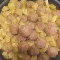 El cooksnap de Pilar Aganzo Fraguas cuando hizo Albóndigas con verduras y patatas.