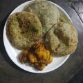Sankalan Dey's cooksnap of when they made কড়াইশুুঁটির কচুরি (Karaishutir kachori recipe in Bengali).