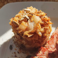 El cooksnap de Noelia Aedo Aguirrebeitia cuando hizo Repollo salteado con manzana y pasas.