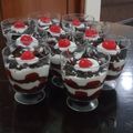Cooksnap dari Hannanan untuk resep Blackforest cake dessert cup