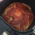 El cooksnap de Natalia Macias cuando hizo Mini pay de manzana.