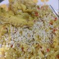 El cooksnap de Antoo cuando hizo Arroz Amarillo con Alitas de Pollo.