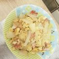 段小貓 的 培根洋蔥炒蛋 cooksnap