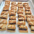 Cooksnap dari tenny untuk resep 14.2020.Choco Stick Almond Sandwich Cookies