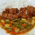 Cooksnap dari Ariesa Zeranyana untuk resep Nasi Kari Jepang + Katsu Ayam Praktis