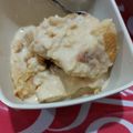 Cooksnap Nur Aida semasa beliau membuat Puding Roti kastard.