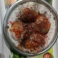 Anu gill का कुकस्नैप जब उन्होंने भल्ला पापड़ी चाट (bhalla papdi chaat recipe in Hindi) बनाया था।