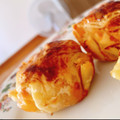 Cooksnap de Raquel quando cozinhou Folhado de Chouriço, Presunto e Queijo.