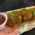 Erum Ahmed's cooksnap of when they made Chicken and potato cutlets.