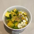 卓君 的 蜂蜜酪梨蛋甜沙拉 cooksnap