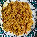 El cooksnap de Elisa Ramirez cuando hizo Fideuá melosa con carne/pollo en Thermomix.