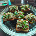 Ankita shrivastav का कुकस्नैप जब उन्होंने ब्रेड पिज़्ज़ा (bread pizza recipe in Hindi) बनाया था।