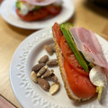 El cooksnap de Marieta cuando hizo Tosta con aguacate tomate y queso de cabra.