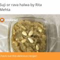 Rita mehta का कुकस्नैप जब उन्होंने सूजी का हलवा (sooji ka halwa recipe in Hindi) बनाया था।