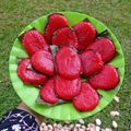 Cooksnap dari Latifah Sea untuk resep 24# Kue Ku / Ku Thok / Angku Kueh
