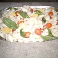 El cooksnap de Lady Marmalade cuando hizo Ensalada caprese con fideos códitos.