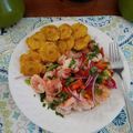 El cooksnap de Bla-d la Melodia cuando hizo Ensalada camarones.