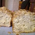 El cooksnap de MariaTere Fernandez cuando hizo Budín de manzana con crumble de avena.