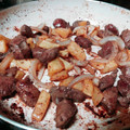 El cooksnap de Shirley cuando hizo Hígado encebollado.