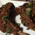 Areeba Muhammed's cooksnap of when they made Mutton masala chops.