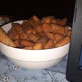 El cooksnap de Jimena Martinez cuando hizo Snack de queso para el mate.