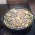 El cooksnap de tamari cuando hizo Hígado de ternera con champiñones y patatas.