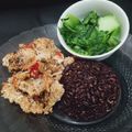 Cooksnap dari Intan Nofika Mustikasari untuk resep [menu diet] ayam geprek oatmeal