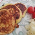 El cooksnap de Flavia Morais cuando hizo Falsos Blinis de Choclo Cremoso.