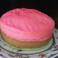 Cooksnap dari Vicky Sanofa untuk resep Bolu Kukus Dua Warna #No Soda