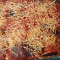 El cooksnap de Merche cuando hizo Lasagna de verduras con calabacín y berenjena.