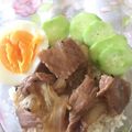 รูป Cooksnap ของ Ameenah Bintikosem เมื่อเขาทำ ข้าวหน้าเนื้อญี่ปุ่น (กิวด้ง) 牛丼 Gyūdon