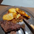 El cooksnap de Sole Pink cuando hizo Carne al horno.