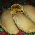El cooksnap de Yesica Romero cuando hizo Empanadas de choclo y queso.
