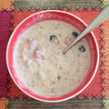El cooksnap de Alex JC cuando hizo Gachas de avena.