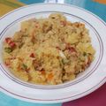 El cooksnap de Salomea Bircu cuando hizo Cuscús de coliflor con verduras y pollo.