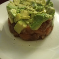 El cooksnap de Marta cuando hizo Tartar de salmón ahumado.