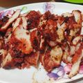 Cooksnap dari eka gustija untuk resep Charsiu ayam / Angsio koi / Ayam panggang Merah ala chinese food