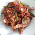 Cooksnap dari Ulvariyani untuk resep Ikan asin pakang pedas manis