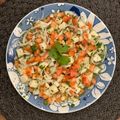 El cooksnap de poramoralhambre cuando hizo Ceviche de Palmito y Champiñones.