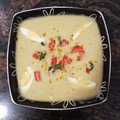 El cooksnap de Melanio Esteban cuando hizo Sopa fría de pepino sin lácteos.