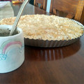 El cooksnap de Giuliana Cappelli cuando hizo Apple Crumble.