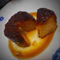 El cooksnap de Yordanis Peña Hernández cuando hizo Flan de Yuca.